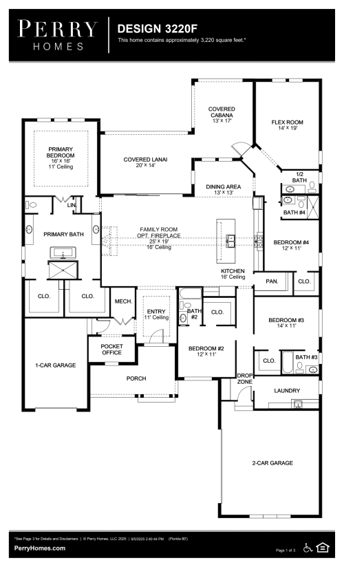 Floor plan PDF poster