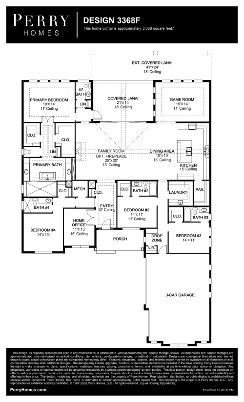Floor plan PDF poster