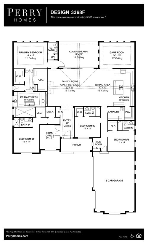 Floor plan PDF poster