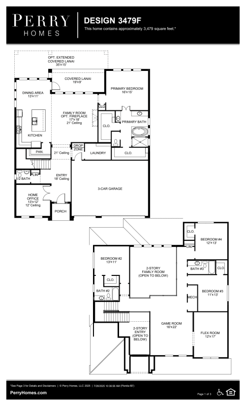 Floor plan PDF poster