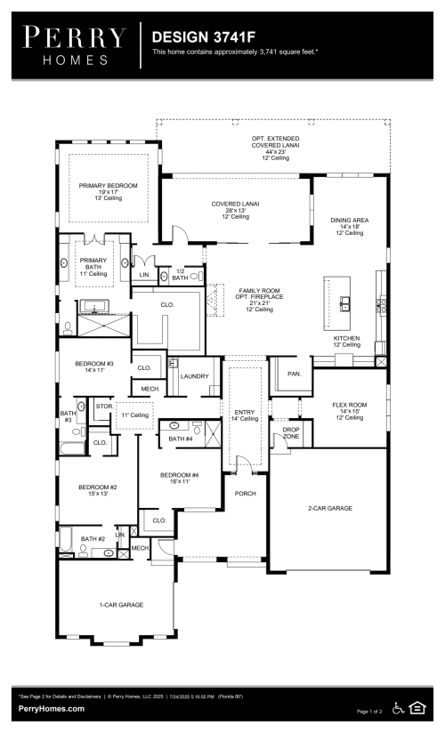 Floor plan PDF poster