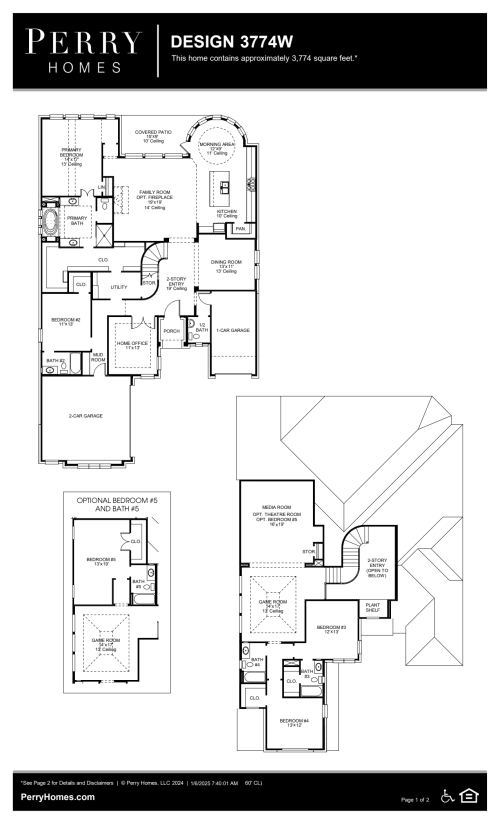 Floor plan PDF poster