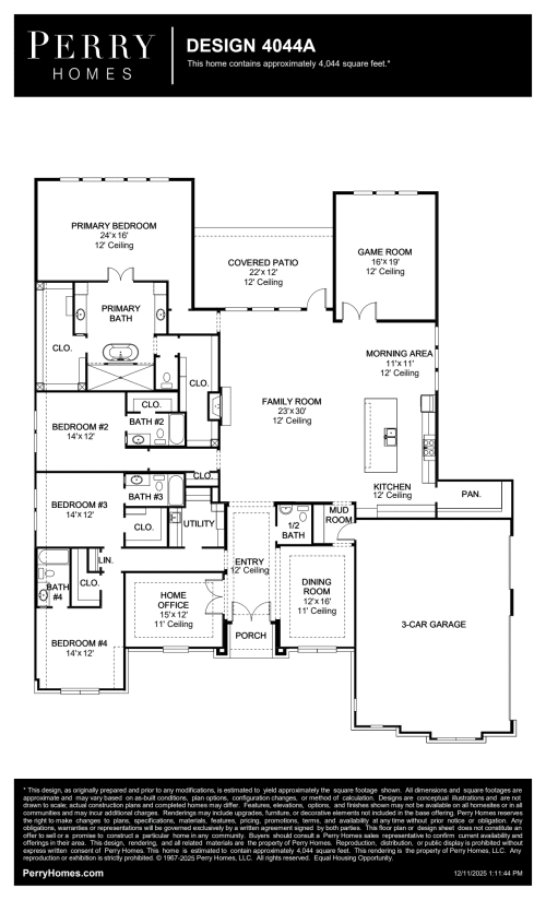 Floor plan PDF poster