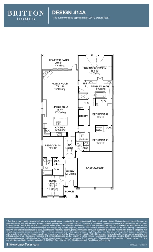 Floor plan PDF poster