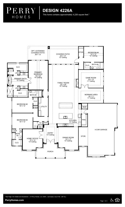 Floor plan PDF poster