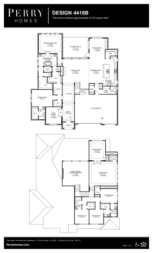 Floor plan PDF poster