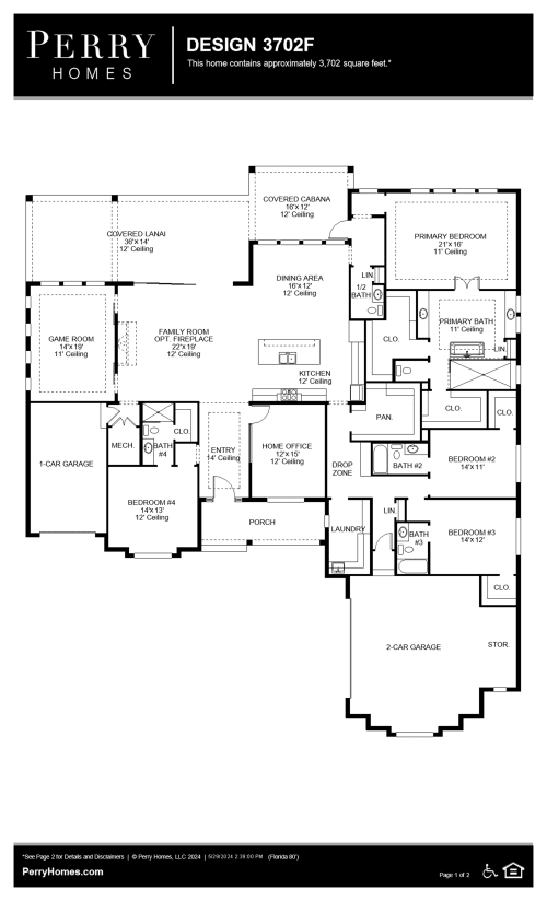 Floor plan PDF poster