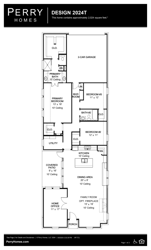 Floor plan PDF poster