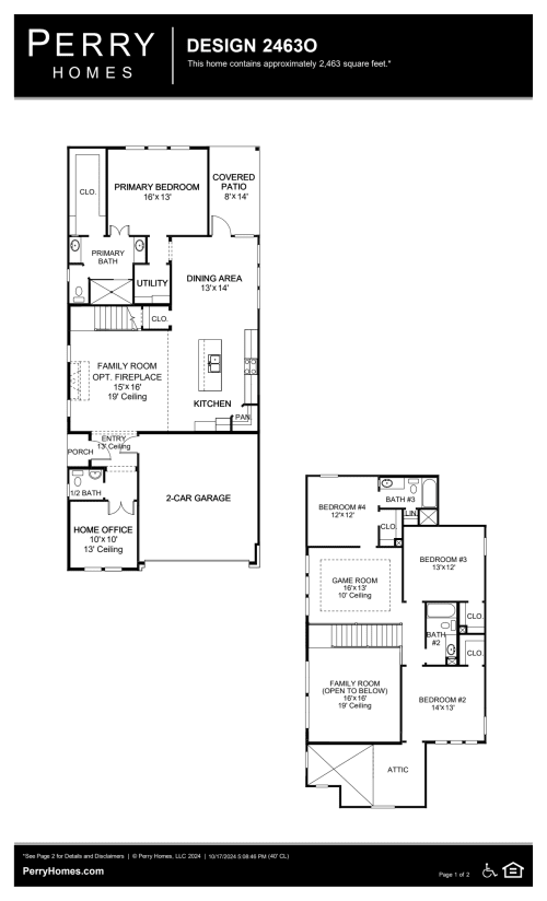 Floor plan PDF poster