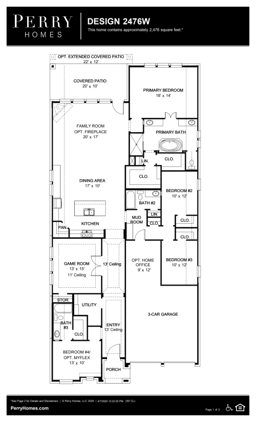 Floor plan PDF poster