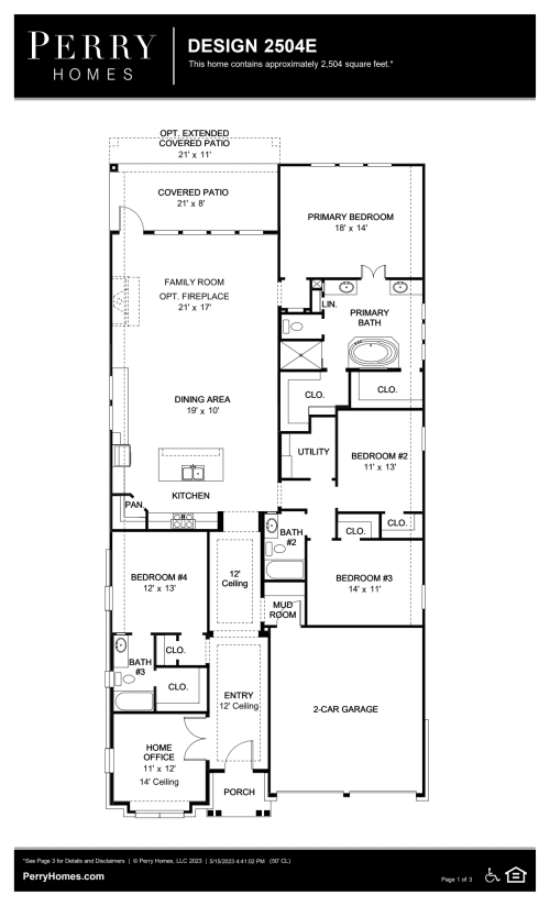 Floor plan PDF poster