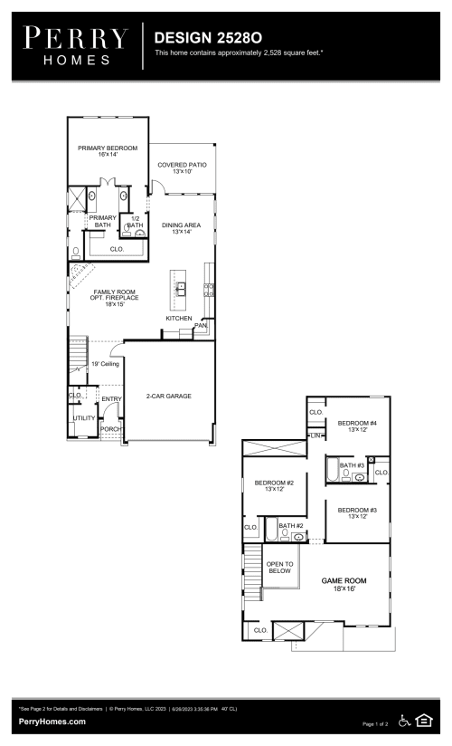 Floor plan PDF poster