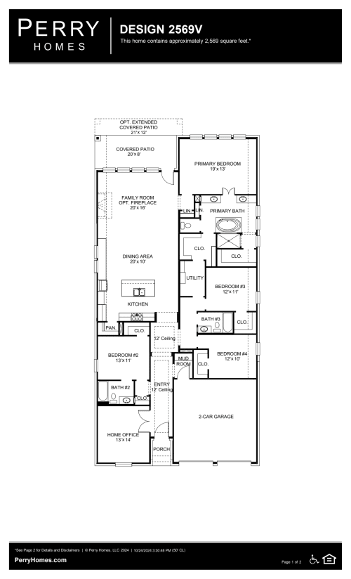 Floor plan PDF poster