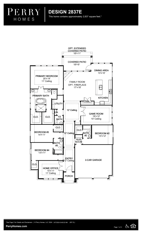 Floor plan PDF poster