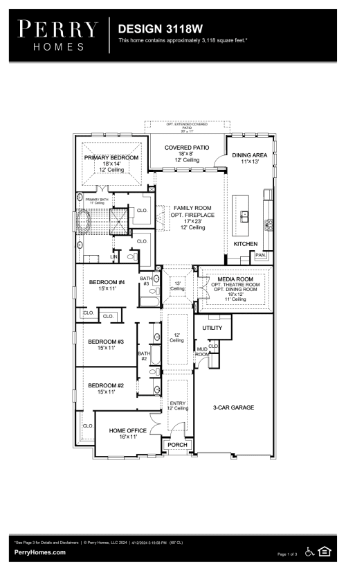 Floor plan PDF poster