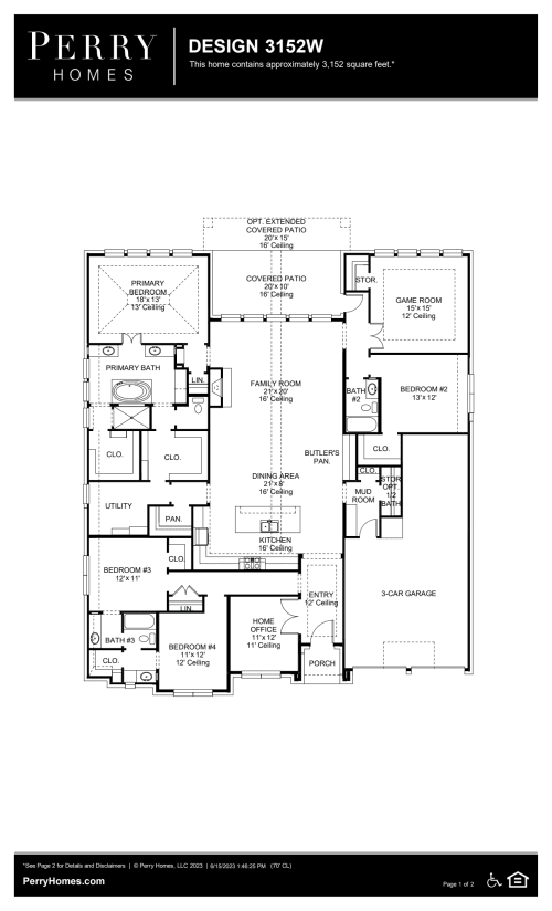Floor plan PDF poster