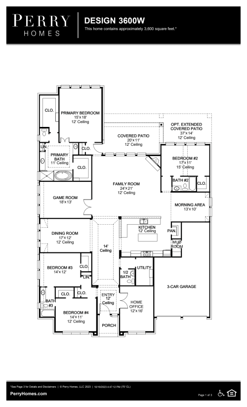 Floor plan PDF poster