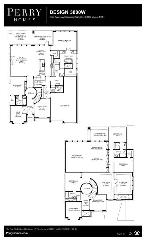 Floor plan PDF poster
