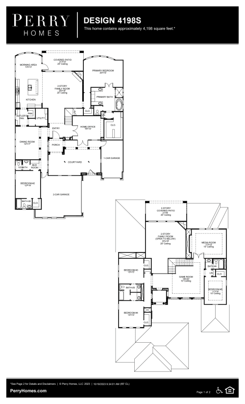 Floor plan PDF poster