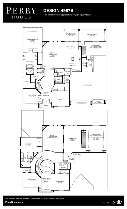 Floor plan PDF poster