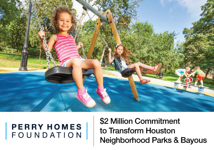 Perry Homes Foundation Pledges Millions to City of Houston Parks