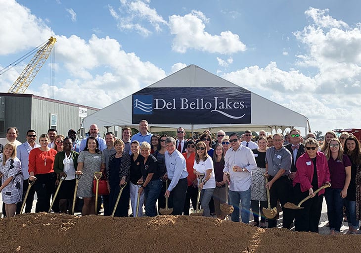 New Perry Homes Model Home in Del Bello Lakes