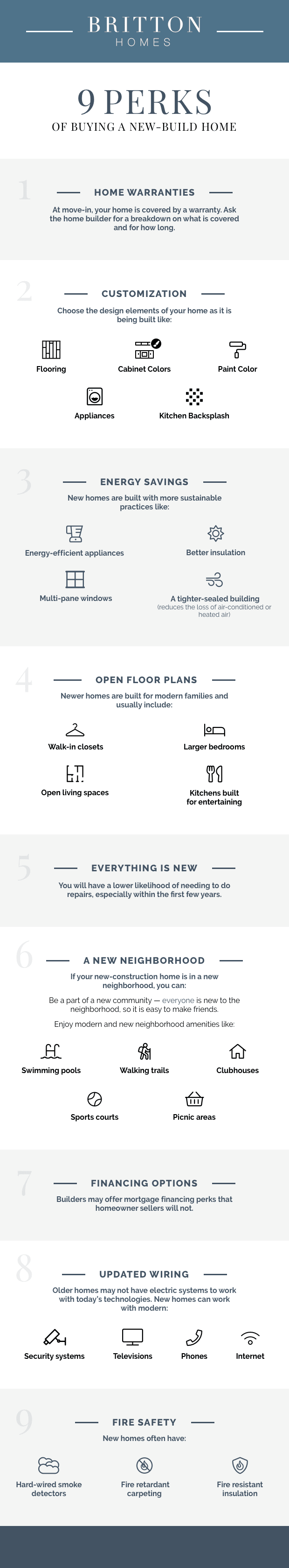 What are the Benefits of Buying a New Home?