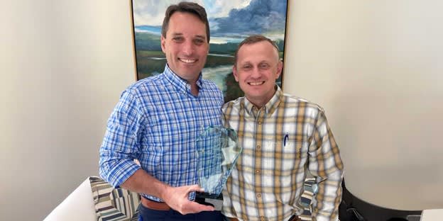 Founder Honored With Hometown Hero Award From Best Buddies