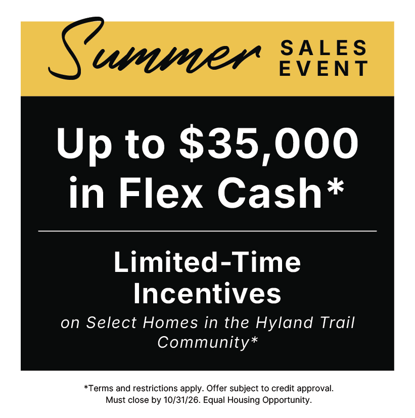 Summer Sales Event 2026 in Jacksonville. Incentives on Select Homes!