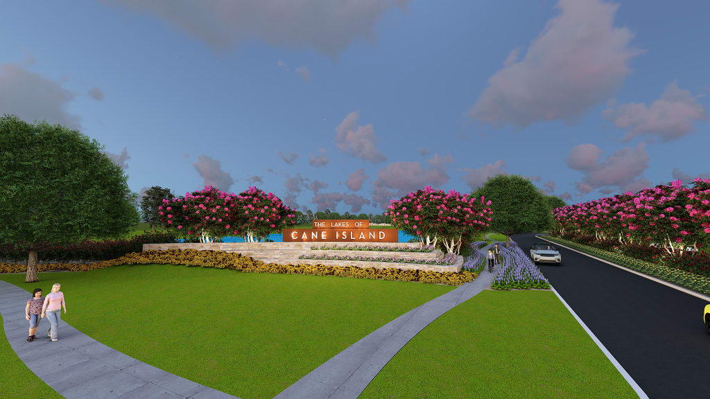 Lakes of Cane Island