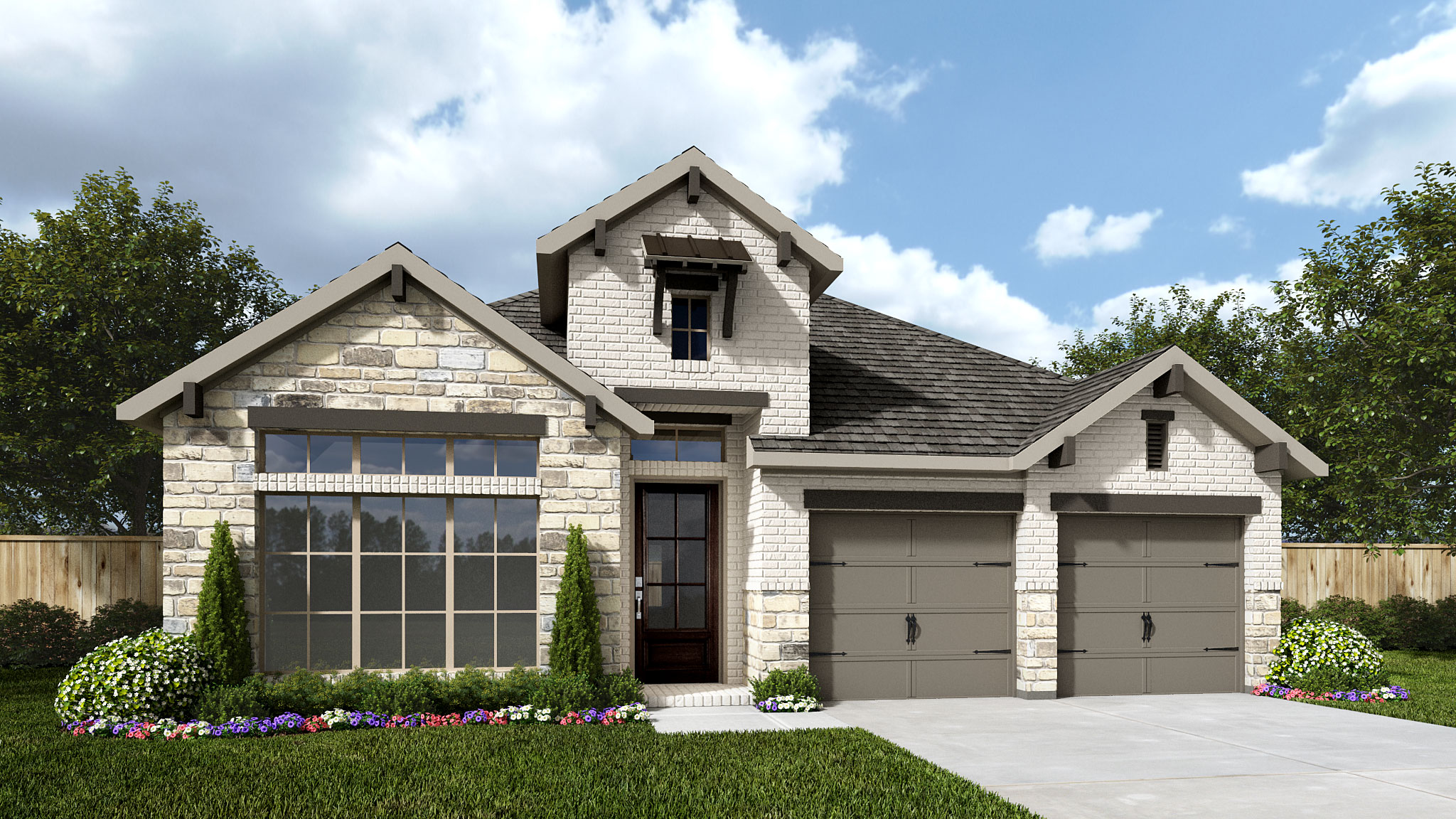Design 2619W at 200 Loma Vista Drive, Lakewood Village, Texas: photo 1