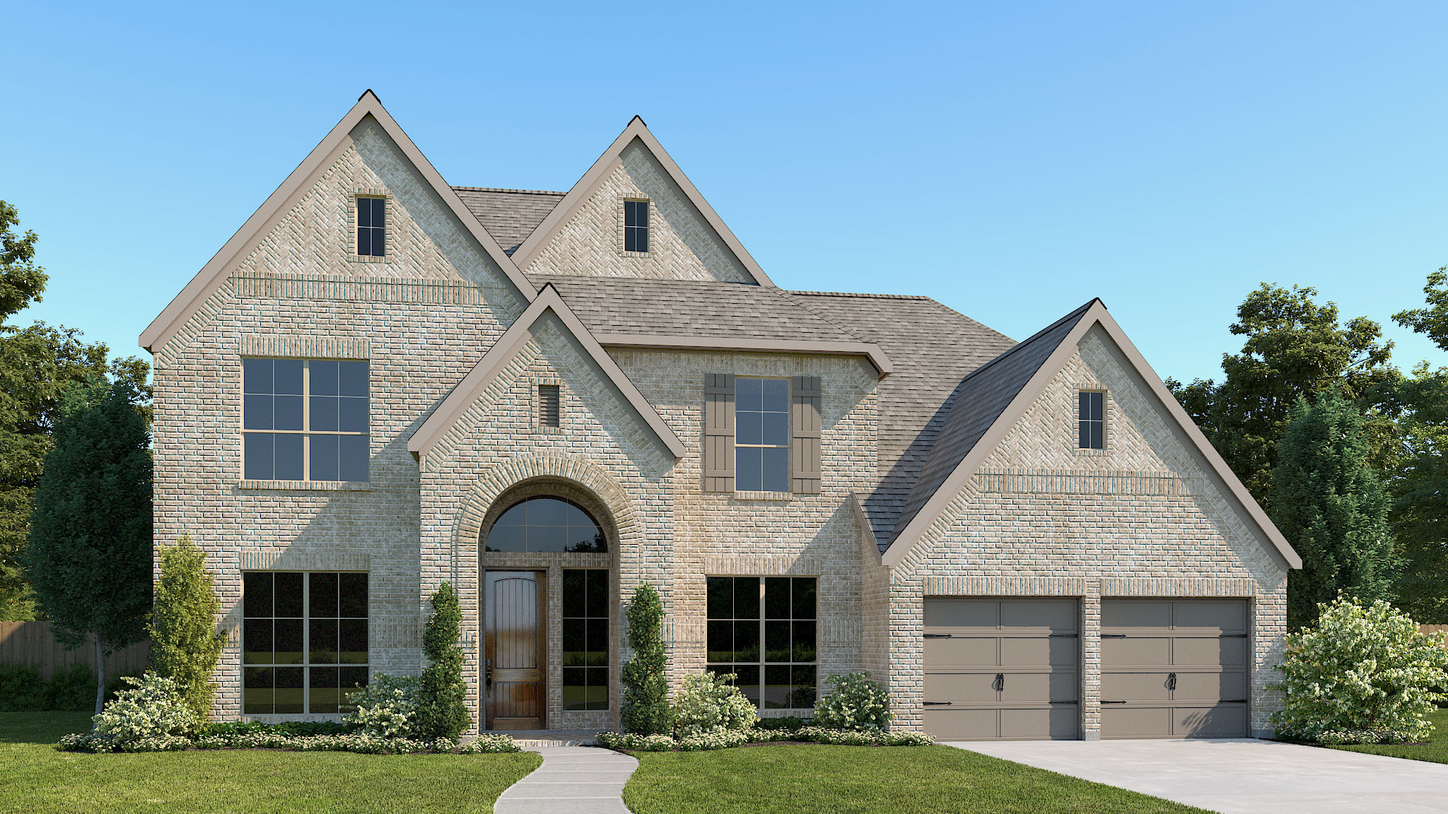 Design 3791W at 6016 Mesquite Creek Court, Fort Worth, Texas
