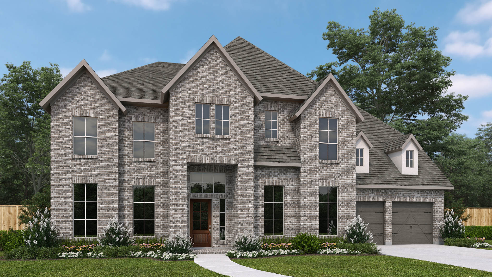 Design 4891W at 6008 Mesquite Creek Court, Fort Worth, Texas