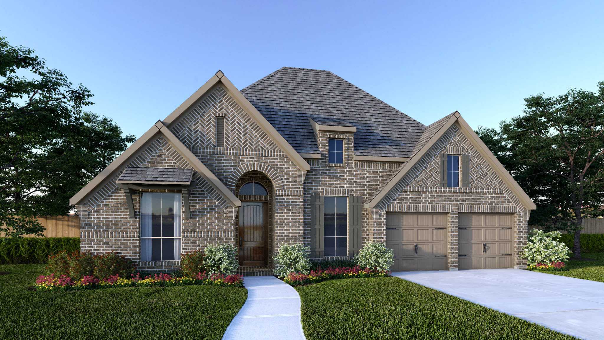 Design 2944W at 4878 Keystone Avenue, Midlothian, Texas: photo 1