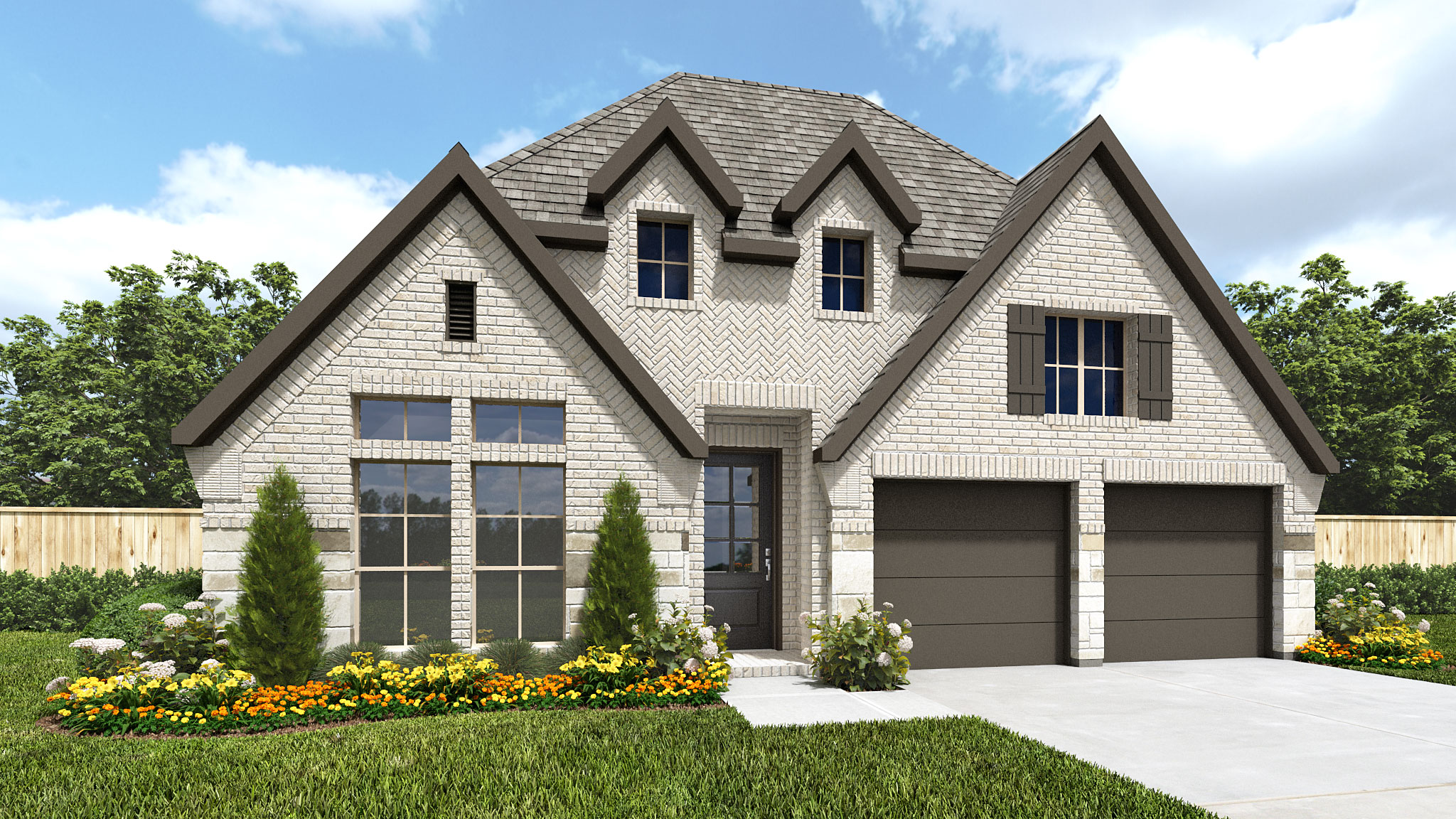 Design 2574W at 1300 Periwinkle Drive, Celina, Texas: photo 1
