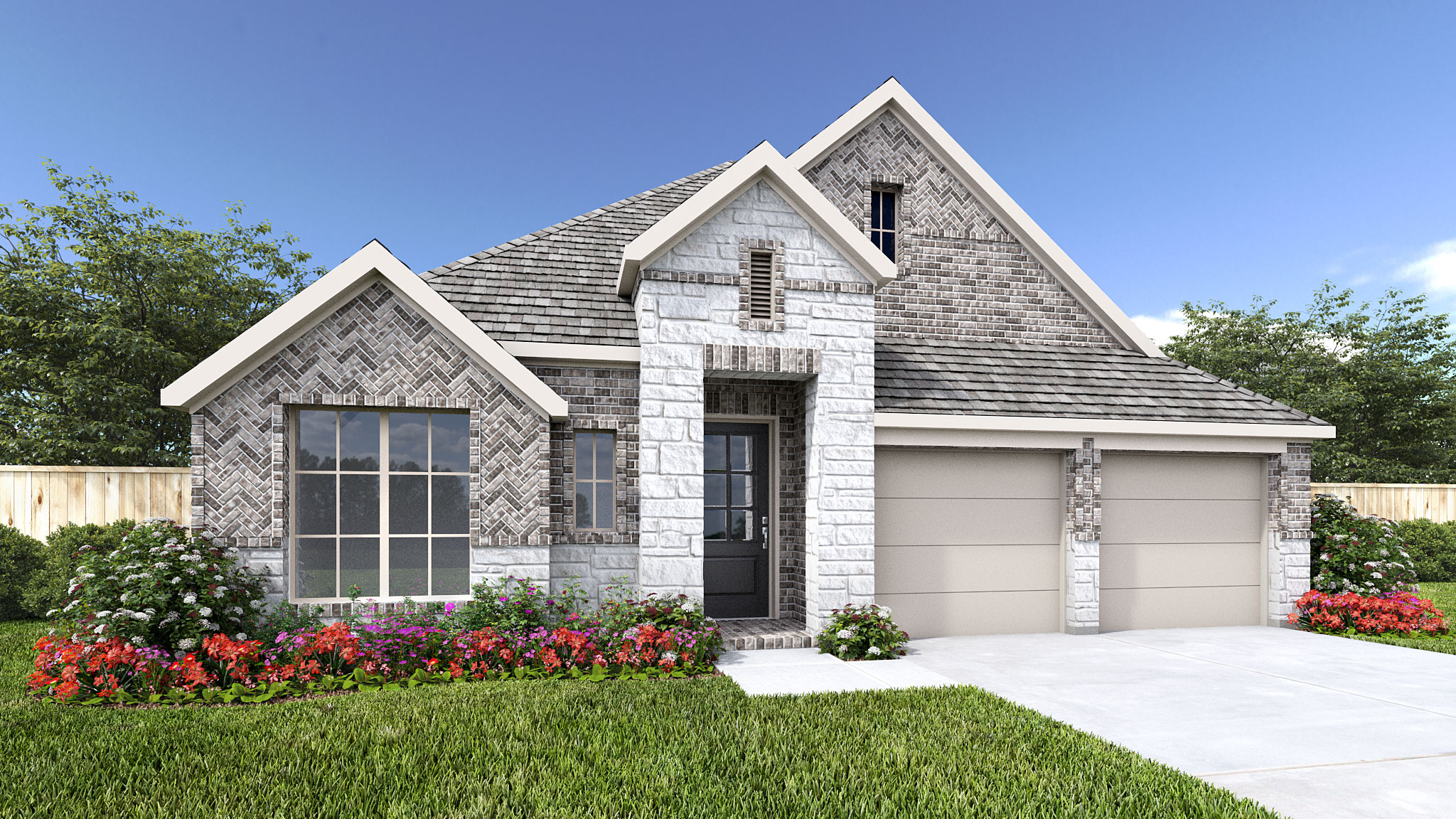 Design 2574W at 7405 Harrier Street, Fort Worth, Texas