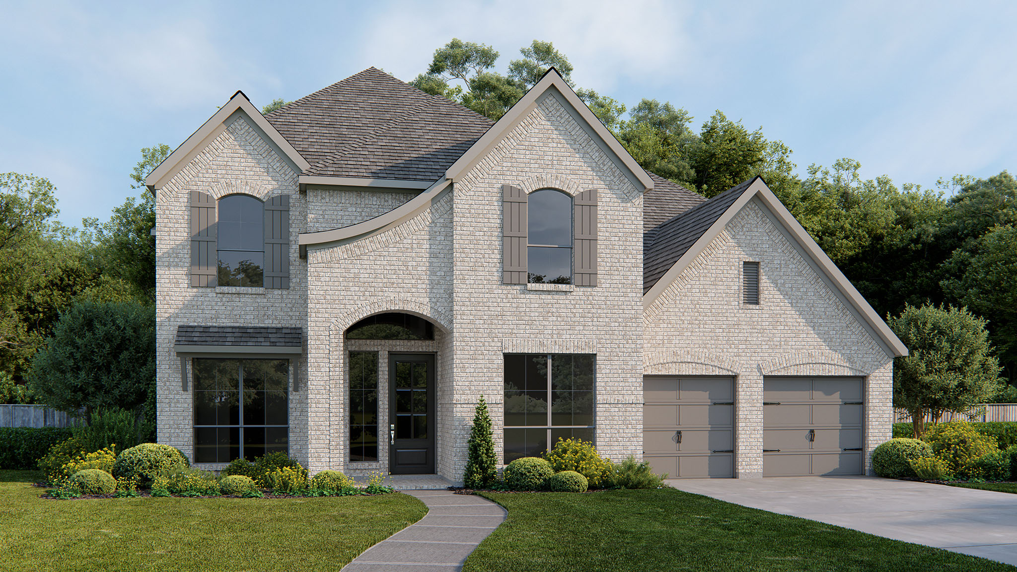 Design 3593W at 4872 Weeping Hollow Way, Midlothian, Texas: photo 1