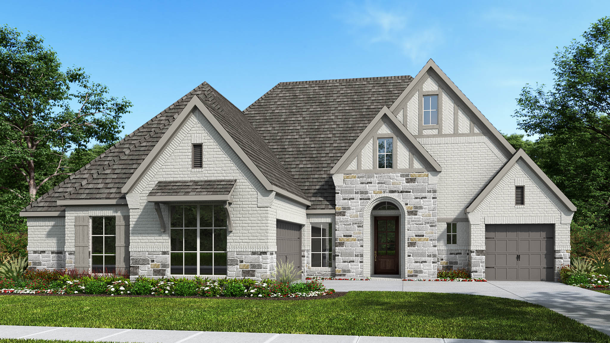 Design 3057W at 209 Parkwood Drive, Lakewood Village, Texas: photo 1