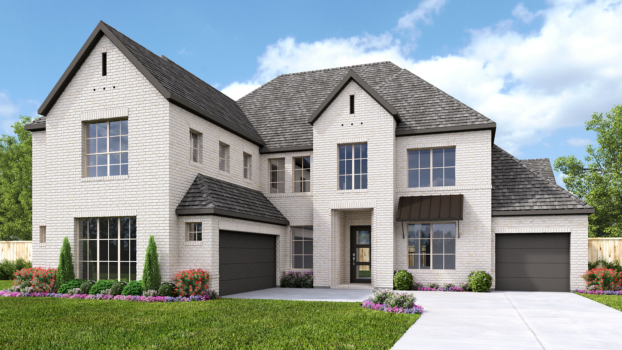 Design 4137W at 4820 Trickle Spring Way, Midlothian, Texas