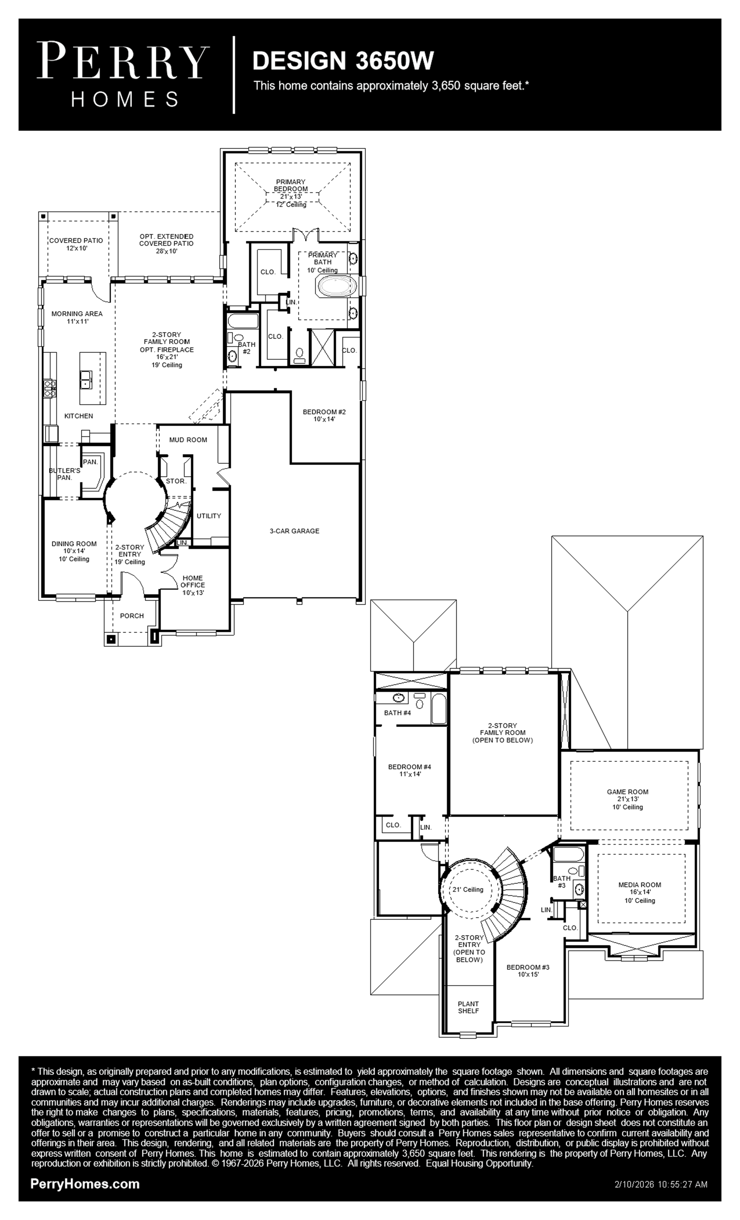 Design 3650W floor plan drawing