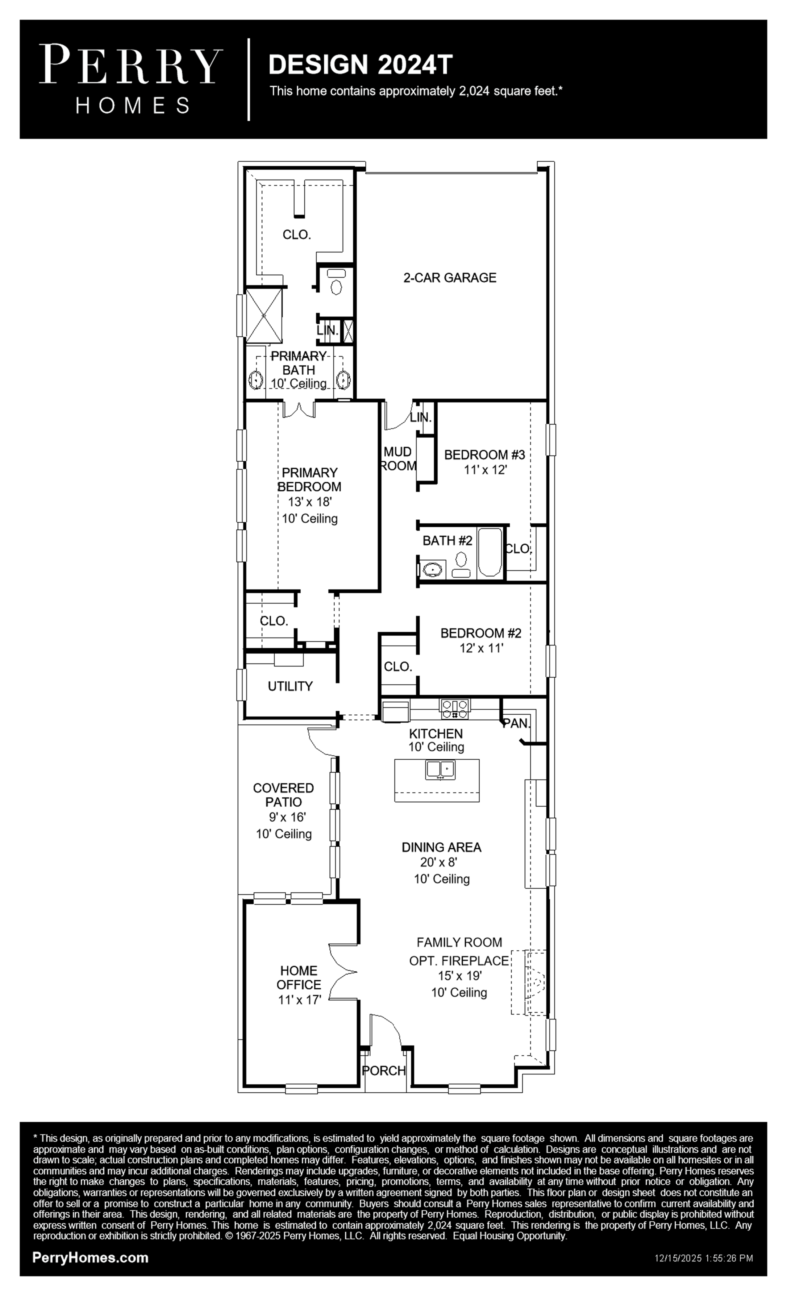 Design 2024T floor plan drawing