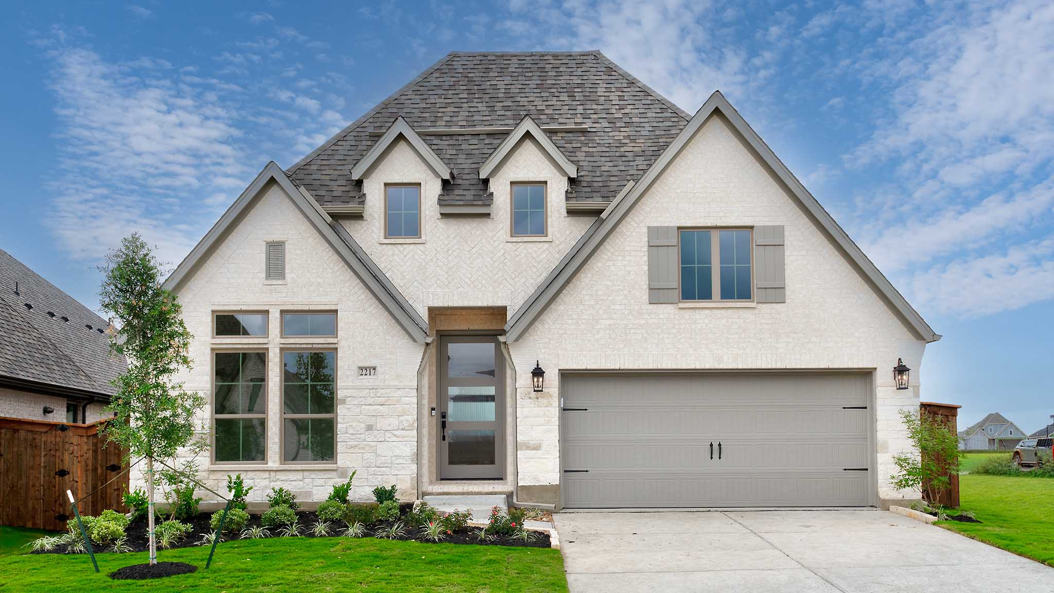 Design 2574W at 2217 Prickly Cactus Street, Forney, Texas