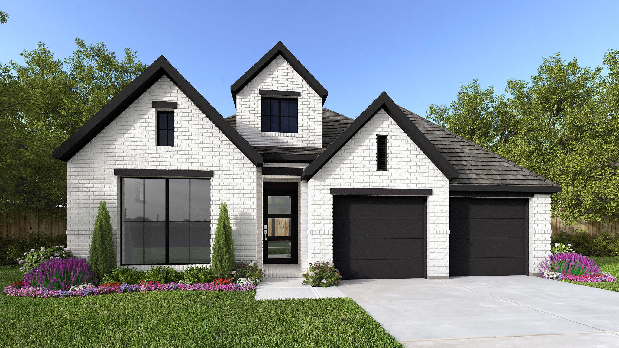 Design 2548W at 10620 Starpoint Road, Fort Worth, Texas: photo 1