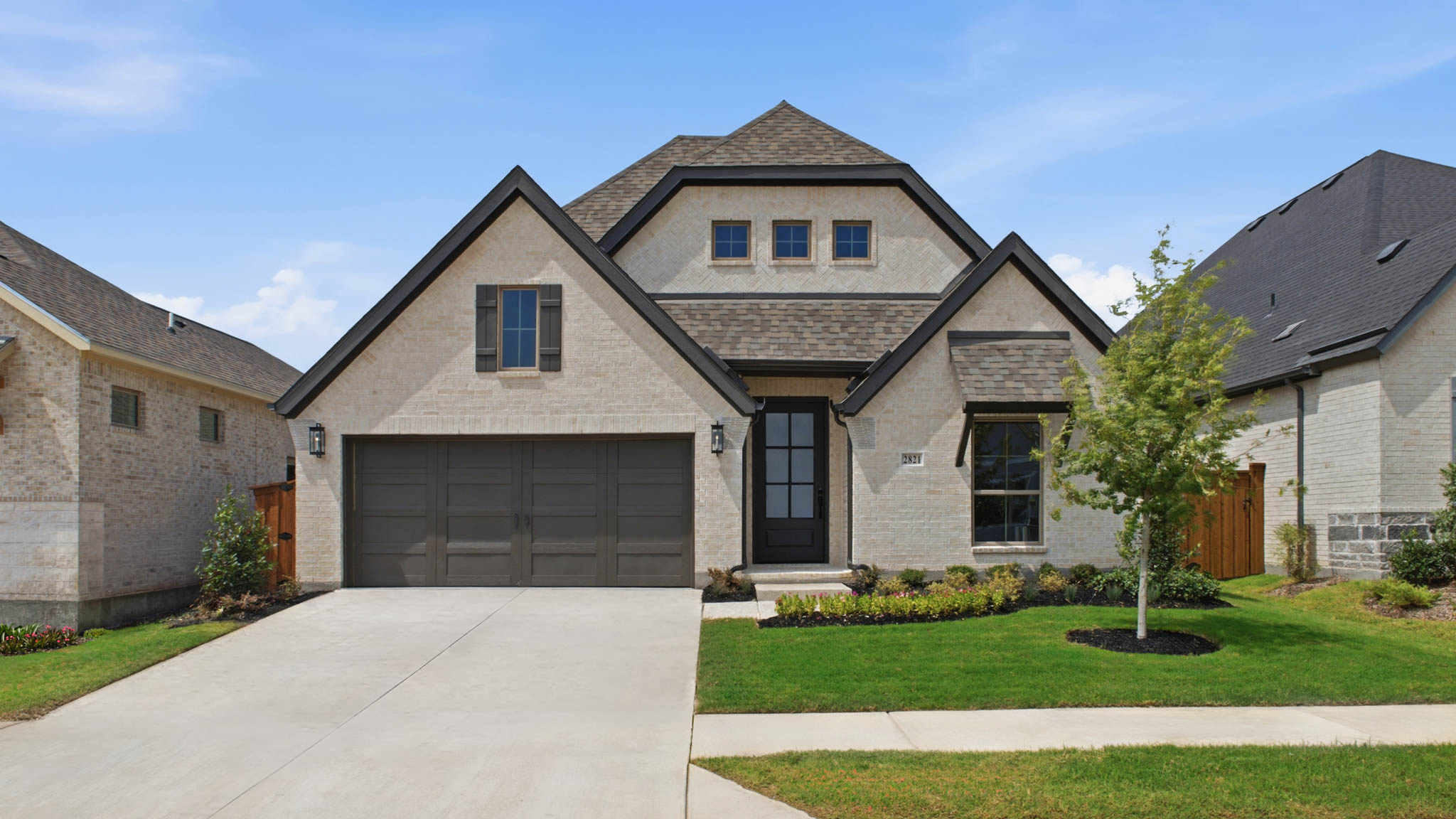 Design 2574W at 2821 Genuine Risk Court, Celina, Texas: photo 1