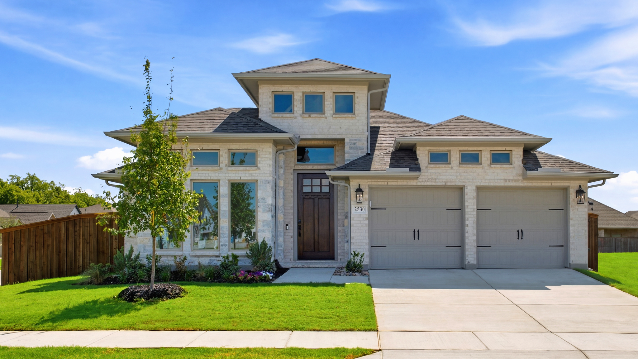 Design 2357W at 2530 Swansong Lane, Forney, Texas