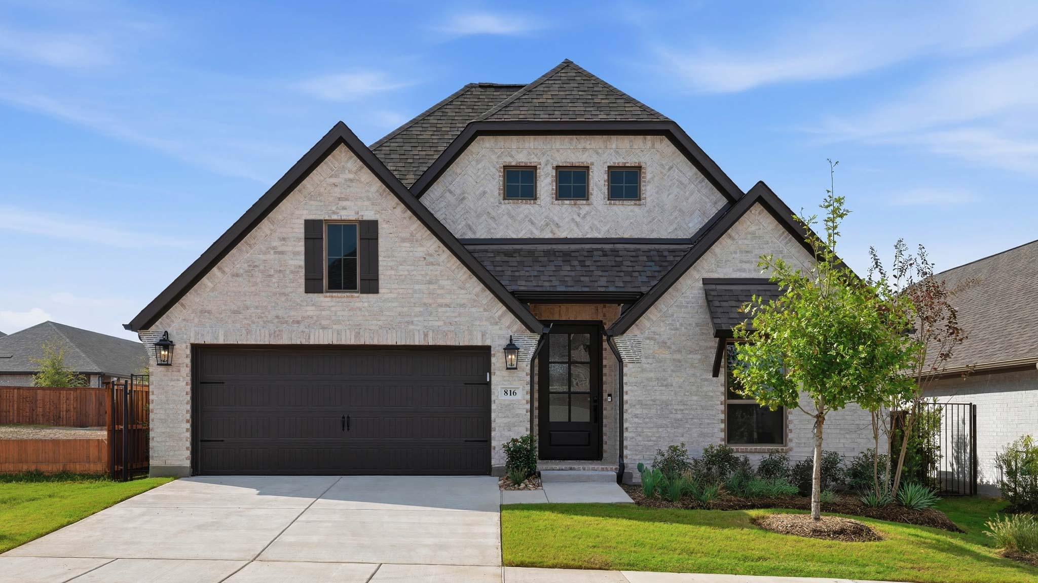 Design 2574W at 816 River Sky Road, Lavon, Texas