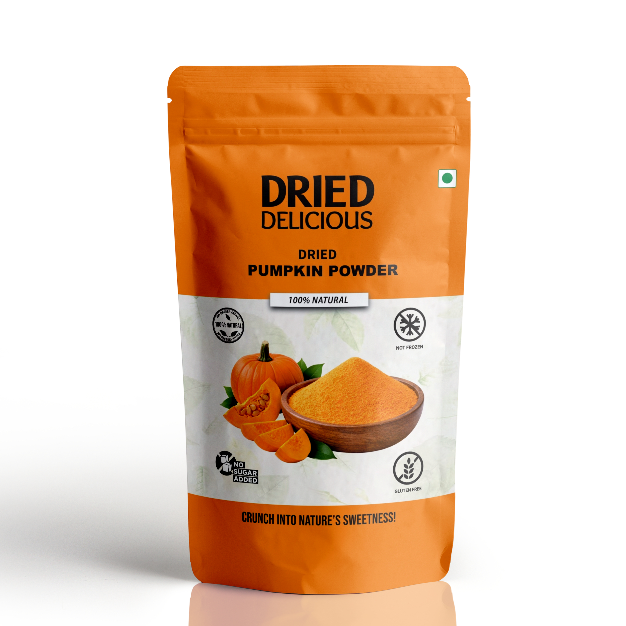 Dried Delicious Pumpkin Powder, 100% Natural, No Sugar Added, Gluten Free, Not Frozen, 200gm - Image 1