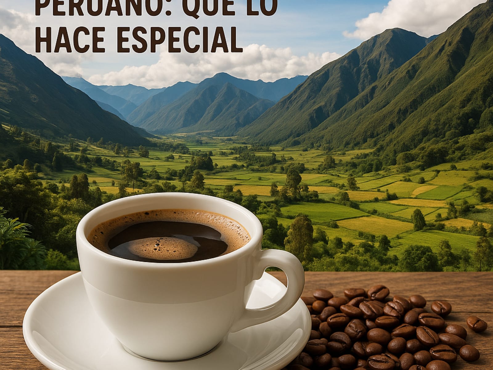 Café de altura peruano