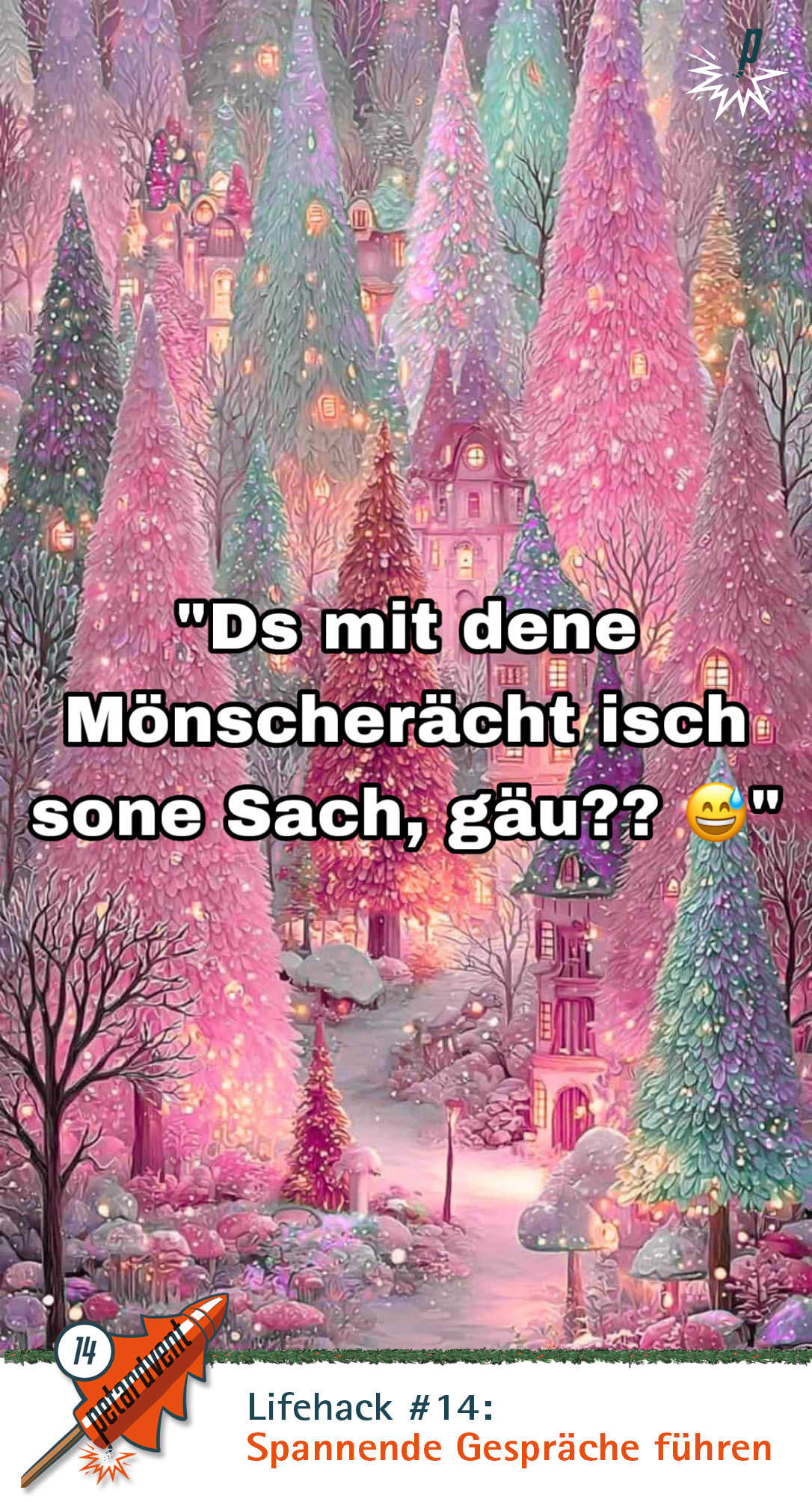 Langweilige familienfeier? Dann probiere einen dieser lustigen Sätze .... von Mondhausi