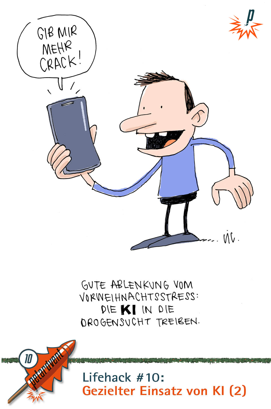 Lifehack 10: Ablenkung vom Weihnachtsstress